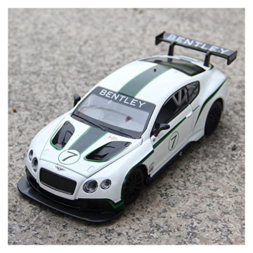 Für Continental GT3 Alloy Rennmodell Sound Und Light Pullback Car Boy Spielzeugmodell 1 24 Druckgussmodelle Motorfahrzeuge(2) von DUEVEL