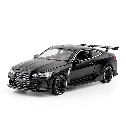 Für Diecast M4 Zinklegierung Simuliertes Sound Light Pull Back Collection Spielzeugautomodell 1:32 Druckgussmodelle Motorfahrzeuge(Taglia unica) von DUEVEL