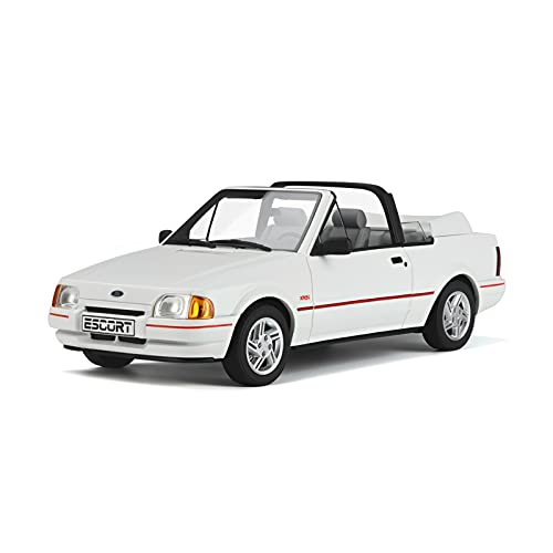 Für Escort Mk4 XR3i Cabriolet 1 18 Simulation Harzlegierung Statisches Automodell Erwachsenes Klassisches Sammlungsgeschenk Druckgussmodelle Motorfahrzeuge von DUEVEL