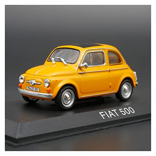 Für FIAT 500 Diecast Car Model Metal Toy Vehicle 1 43 Druckgussmodelle Motorfahrzeuge von DUEVEL