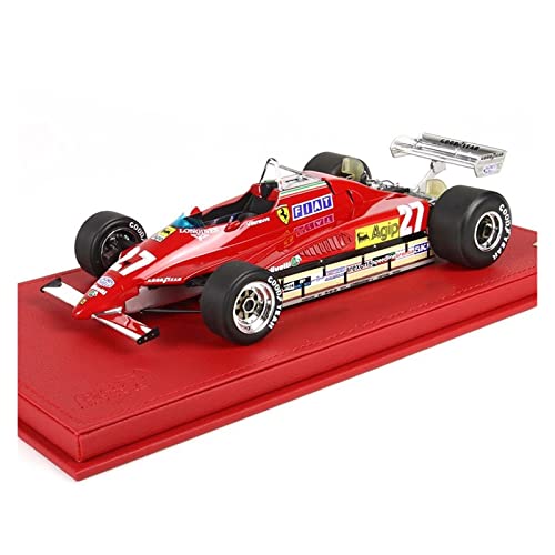 Für Ferrari 126C2 GP Belgio 1982 1 18 Limited Edition Resin Static Car Model Collection Gift Display Druckgussmodelle Motorfahrzeuge von DUEVEL