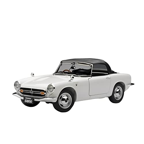 Für Honda S800 1966 JDM 1 18 Weiße Legierung Vollständig Offene Automodellsammlung In Limitierter Auflage Druckgussmodelle Motorfahrzeuge von DUEVEL