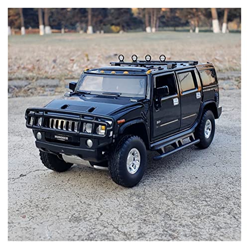 Für Hummer H2 Legierung Automodell Geländewagen Metall Automodell Spielzeug 1 24 Druckgussmodelle Motorfahrzeuge(4) von DUEVEL