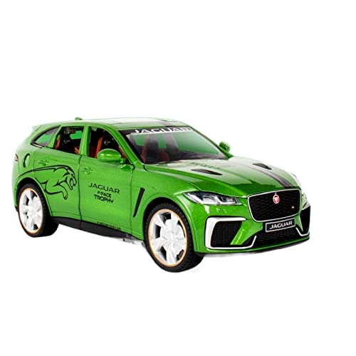 Für Jaguar F-Pace SVR Micro Sport Metal Car Kids Collectibles 1 24 Druckgussmodelle Motorfahrzeuge(3) von DUEVEL