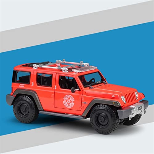 Für Jeep Rescue Concept SWAT Alloy Static Metal Model Car Collectible 1 18 Druckgussmodelle Motorfahrzeuge(2) von DUEVEL