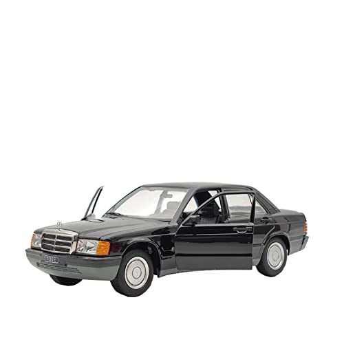 Für Mercedes Benz 190E W201 Classic Tiger Head Ben Simulation Alloy Car Model Souvenir 1 24 Druckgussmodelle Motorfahrzeuge von DUEVEL