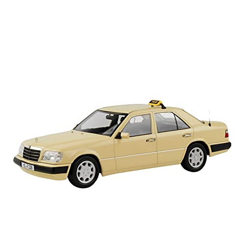 DUEVEL Für Mercedes Benz W124 1989 1 18 Taxi Legierung Autos Modell Sammlerstück Dekoration Spielzeug Geschenk Druckgussmodelle Motorfahrzeuge von DUEVEL