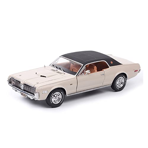 Für Mercury Cougar Cougar XR7 1 18 Retro Oldtimer Simulation Car Model Collection Druckgussmodelle Motorfahrzeuge von DUEVEL