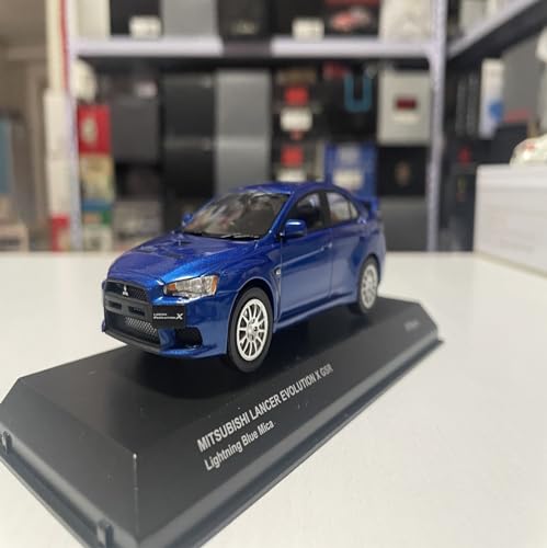 Für Mitsubishi Lancer Evo X GSR Legierung Ornament Auto Modell 1 43 Maßstab Serie Metall Modell Auto Nicht-ferngesteuertes Spielzeug von DUEVEL