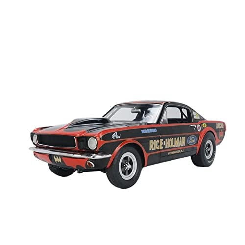 Für Mustang A/FX NHRA 1966 1 18 Legierung Vollständig Offene Automodell-Klassiker-Kollektion In Limitierter Auflage Druckgussmodelle Motorfahrzeuge(Schwarz) von DUEVEL