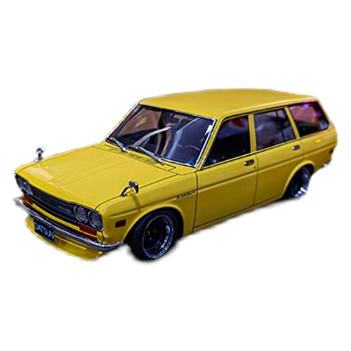 Für Nissan Bluebird Datsun 1 18 Harz Kombi Automodell Sammlerstücke Geschenke Jungen Spielzeug Druckgussmodelle Motorfahrzeuge von DUEVEL