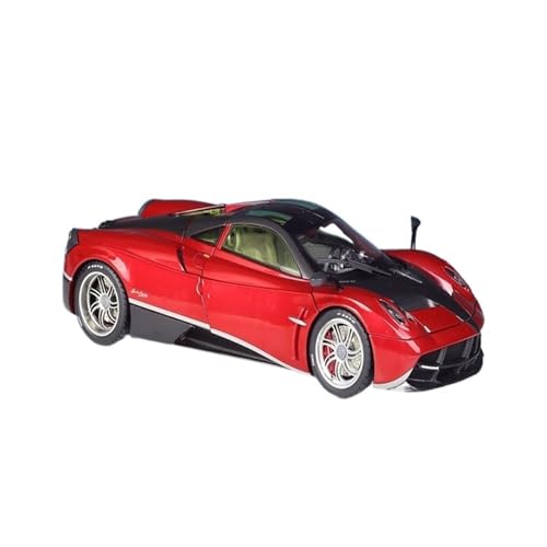 Für Pagani Huayra Super Run GTA Simuliertes Legierungsautomodell Geburtstagsgeschenksammlung 1 18 Druckgussmodelle Motorfahrzeuge(Rot) von DUEVEL