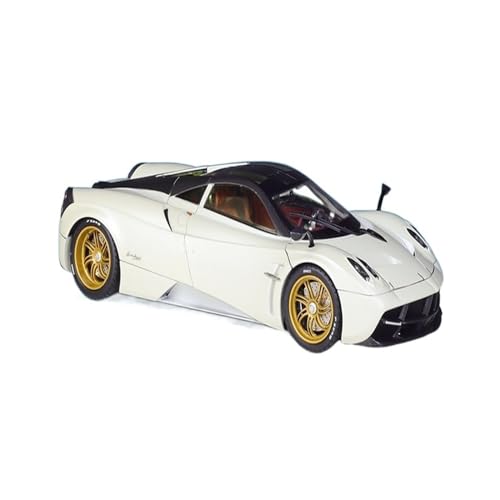 Für Pagani Huayra Super Run GTA Simuliertes Legierungsautomodell Geburtstagsgeschenksammlung 1 18 Druckgussmodelle Motorfahrzeuge(Weiß) von DUEVEL