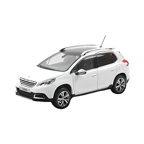 Für Peugeot 2008 SUV 2013 1 43 Legierung Autos Modell Dekoration Spielzeug Geschenk Display Druckgussmodelle Motorfahrzeuge von DUEVEL