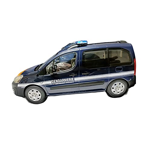 Für Peugeot Partner Gendarmerie 2018 1 18 Legierung Patrouille Polizeiauto Modellsammlung Spielzeug Jungen Geschenke Druckgussmodelle Motorfahrzeuge von DUEVEL