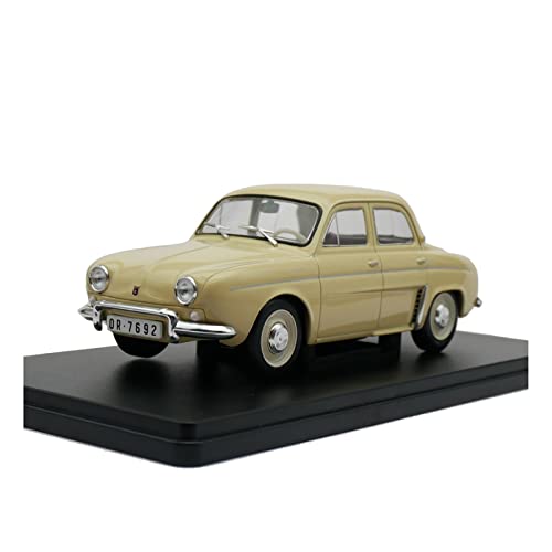 Für Renault Dauphine 1961 Renault Dolphin Legierung Automodell Metall Spielzeugauto 1 24 Druckgussmodelle Motorfahrzeuge von DUEVEL