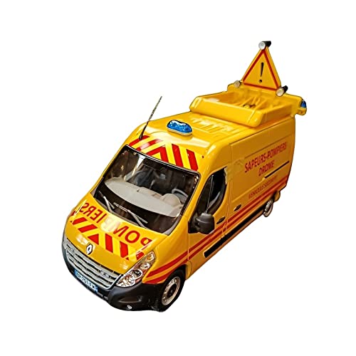 Für Renault Master 2011 1 43 Legierung Verkehrssicherheit Feuerwartung Autos Modellsammlung Spielzeug Jungen Geschenke Druckgussmodelle Motorfahrzeuge von DUEVEL