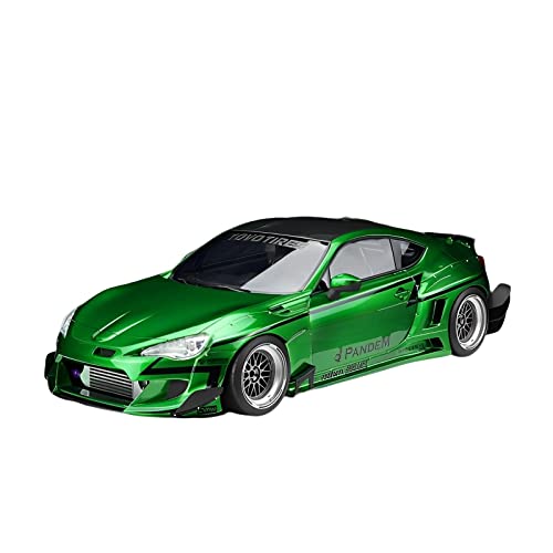 Für Rocket Rabbit 86 V3 1 18 Racing Green Wide Body Limited Edition Resin Car Model Collection Druckgussmodelle Motorfahrzeuge von DUEVEL