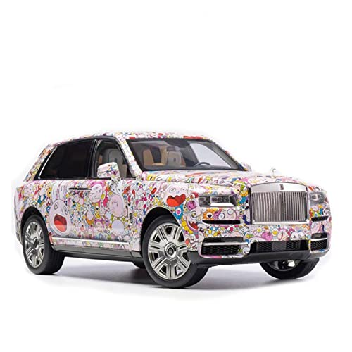 Für Rolls-Royce Cullinan 1 18 Legierung Voll Offenes Doppel-BB-Radsimulationsautomodell Für Erwachsene Druckgussmodelle Motorfahrzeuge von DUEVEL