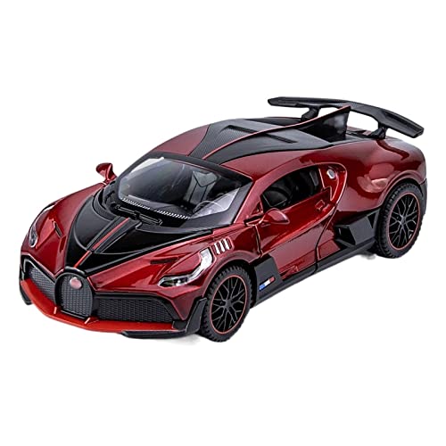 Für Scale Bugatti Divo Glow Metall-Druckguss-Rennmodell-Replikatverkleidung 1 24 Druckgussmodelle Motorfahrzeuge(2) von DUEVEL