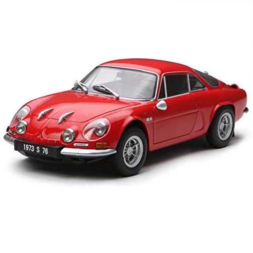 Für Simulationslegierungsautomodell Renault Alpine Alpine A110 1600S1: 18 Druckgussmodelle Motorfahrzeuge(Rot) von DUEVEL