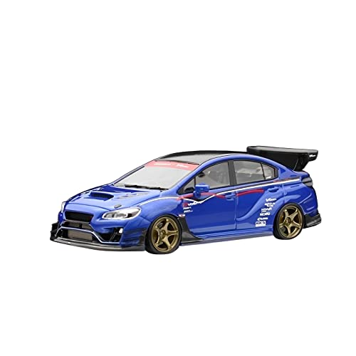 Für Subaru STI WRX Supercar Conversion 1 64 Blaues Harz Limitierte Automodell-Handwerksdekoration Druckgussmodelle Motorfahrzeuge von DUEVEL