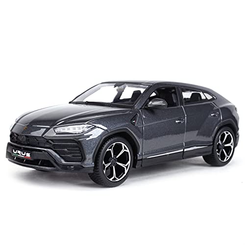 Für Urus SUV 1 24 Alloy Open Door Simulation Ornamente Kinderspielzeugauto Druckgussmodelle Motorfahrzeuge(Schwarz) von DUEVEL