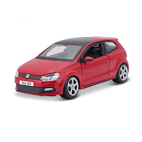 Für Volkswagen Polo GTI Mark 5 Alloy Race Diecast Car Model Toy Collectible 1 24 Druckgussmodelle Motorfahrzeuge von DUEVEL