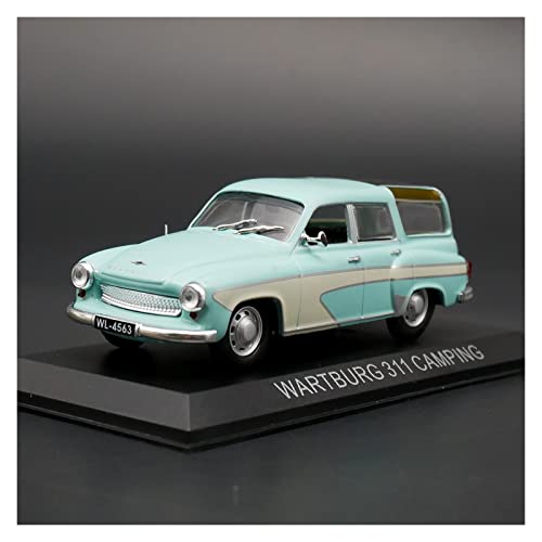 Für Wartburg 311 Camping Diecast Car Metal Toy Models 1 43 Druckgussmodelle Motorfahrzeuge von DUEVEL