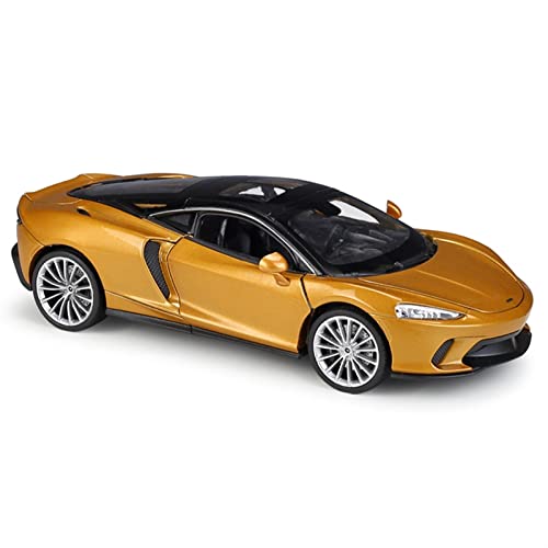 Für Welly Wei McLaren GT 1 24 Legierungssimulationsmodell Kindergeschenksammlung Ornament Druckgussmodelle Motorfahrzeuge(Gold) von DUEVEL