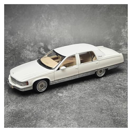 Legierungsmodell 1 18 Für Cadillac Fleetwood Maßstabmodell Legierungssimulationsmodell Geburtstagsgeschenk Druckgussmodelle Motorfahrzeuge(Weiß) von DUEVEL