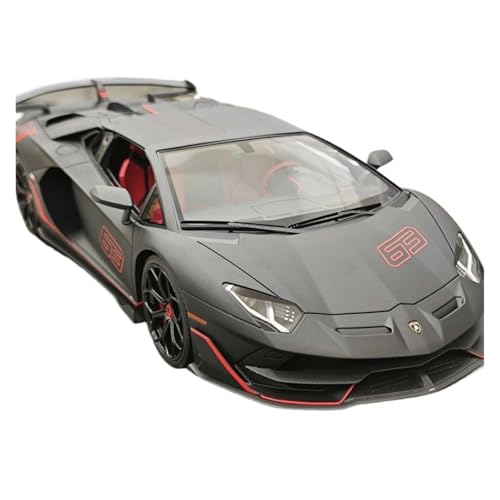 Maßstab 1 18 Für Lamborghini SVJ Schwarz Replik Harz Auto Modell Sammler Druckgussmodelle Motorfahrzeuge Maßstab 1 18 Für Lamborghini SVJ Schwarz Replik Harz Auto Modell Sammler Druckgussmodelle Motorfahrzeuge von DUEVEL