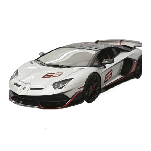 Maßstab 1 18 Für Lamborghini SVJ Silber Harz Auto Modell Simulation Sammler Druckgussmodelle Motorfahrzeuge Maßstab 1 18 Für Lamborghini SVJ Silber Harz Auto Modell Simulation Sammler Druckgussmodelle Motorfahrzeuge von DUEVEL