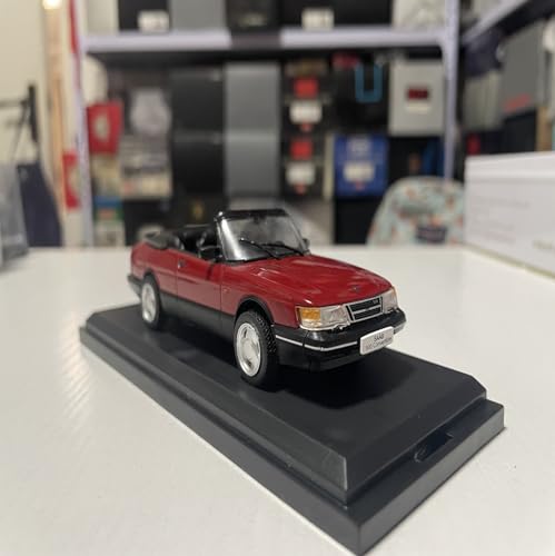 Maßstab 1 43 für Saab 900 Cabrio 1991, Legierungsautomodell, Erwachsenenmodell, Fahrzeugmodell Nicht-ferngesteuertes Spielzeug von DUEVEL