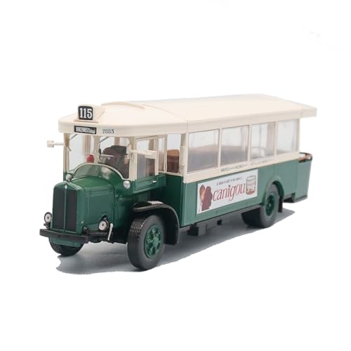 Maßstab 1 43 für TN6C2 1942 Französisch Bus Simulation Legierung Auto Modell Sammlung Metall Spielzeug Auto Druckgussmodelle Motorfahrzeuge von DUEVEL