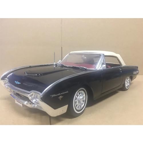 Metall-Modellauto 1 18 für Ford Thunderbird Sports Coupe, Legierungsmodell, statisches Hobby-Modellauto für Erwachsene Druckgussmodelle Motorfahrzeuge von DUEVEL