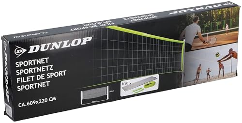 DUNLOP 07507 Sportnetz Set, White/Green von DUNLOP