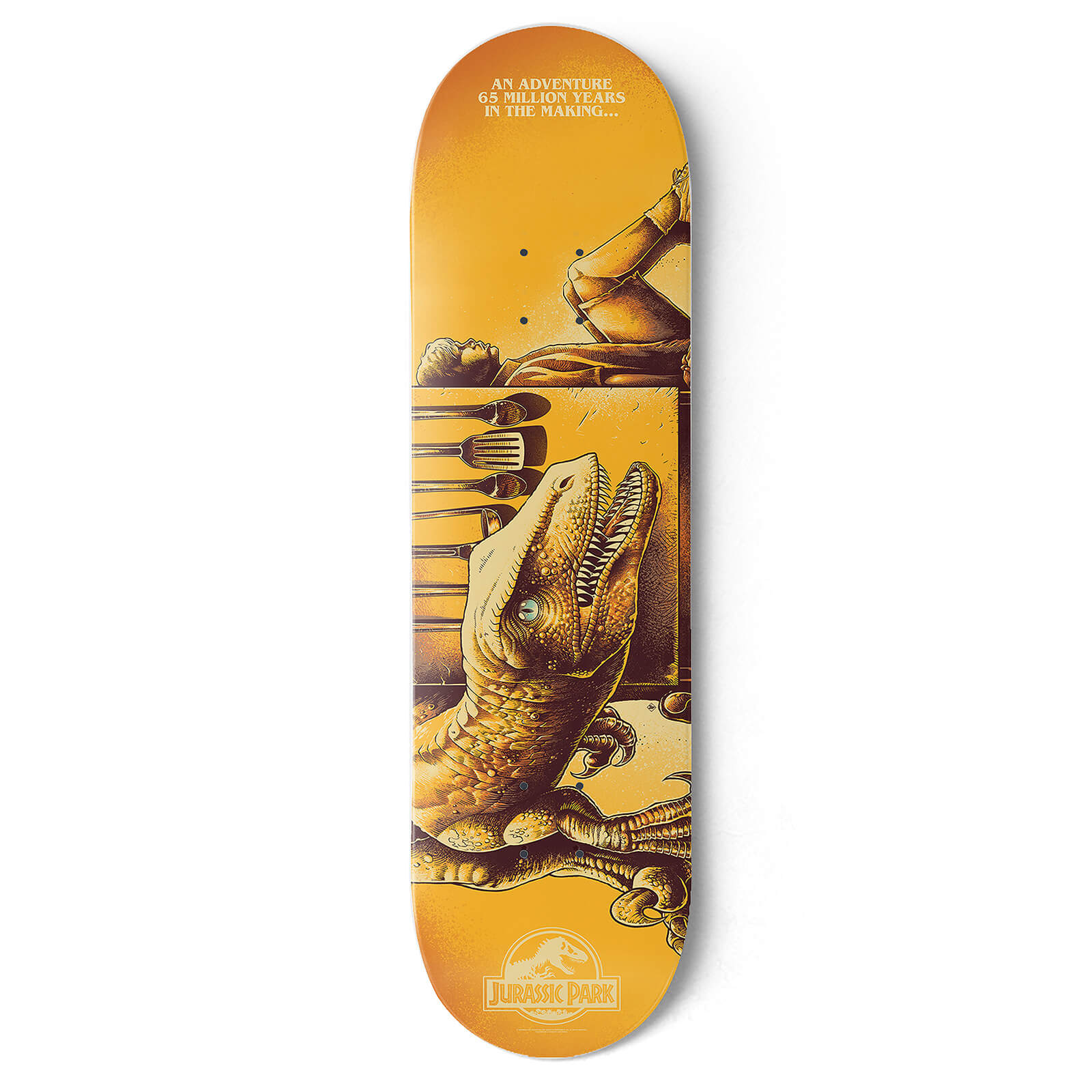 Luke Preece x Jurassic Park An Adventure 65 Million Years In The Making- DUST! Skateboard Deck - Zavvi Exclusive Limited to 240 decks only Luke Preece x Jurassic Park An Adventure 65 Million Years In The Making- DUST! Skateboard Deck - Zavvi Exclusive Limited to 240 decks only von DUST!