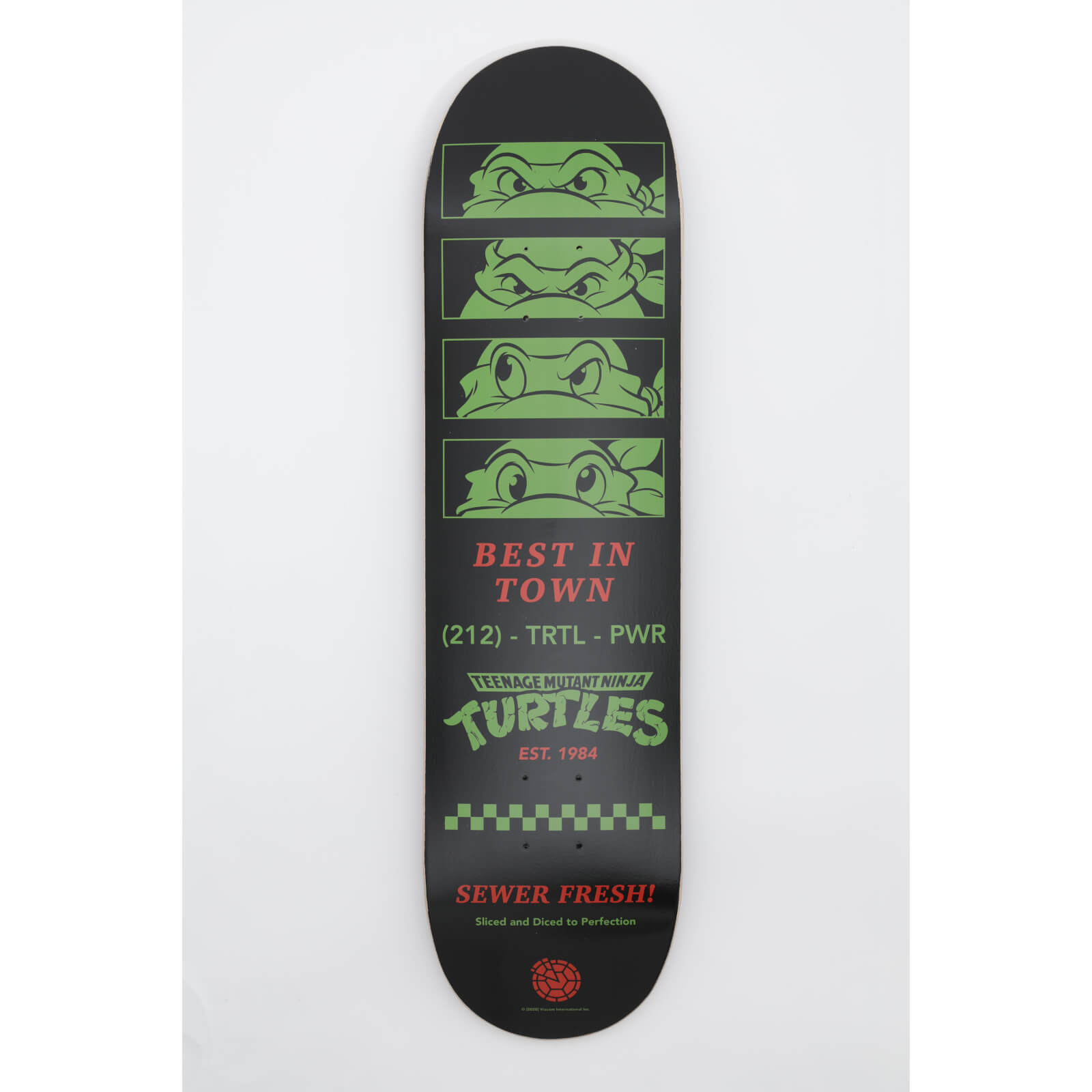 Teenage Mutant Ninja Turtle DUST! Exclusive Black Skateboard Deck - Limited to 500 pieces only von DUST!