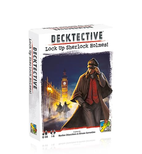 Decktective Lock Up Sherlock Holmes von DV Games - Strategiespiel von DV Games