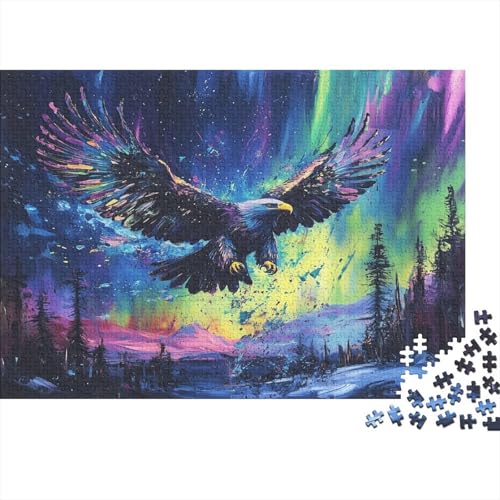 Adler 1000 Teile Puzzle Puzzle-Geschenk Geschicklichkeitsspiel Für Erwachsenen Ab 14 Jahren Impossible Puzzle 1000pcs (75x50cm) von DVAPAHEVK