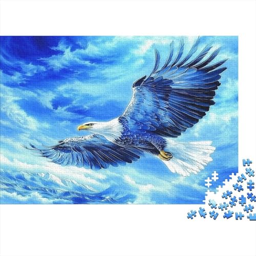 Adler 300 Teile Puzzle Spielzeug Geschenk Geschicklichkeitsspiel Familienspaß Impossible Puzzle 300pcs (40x28cm) von DVAPAHEVK