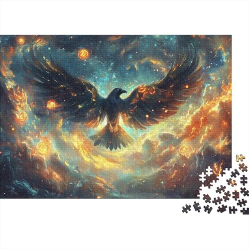 Adler 300 Teile Puzzle Spielzeug Geschenk Kinder Lernspiel Familienspaß 100% Recycelten Kartons 300pcs (40x28cm) von DVAPAHEVK