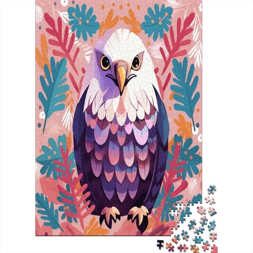 Adler 300 Teile Puzzle Spielzeug Geschenk Kinder Lernspiel Für Erwachsene Und Kinder 100% Recycelten Kartons 300pcs (40x28cm) von DVAPAHEVK