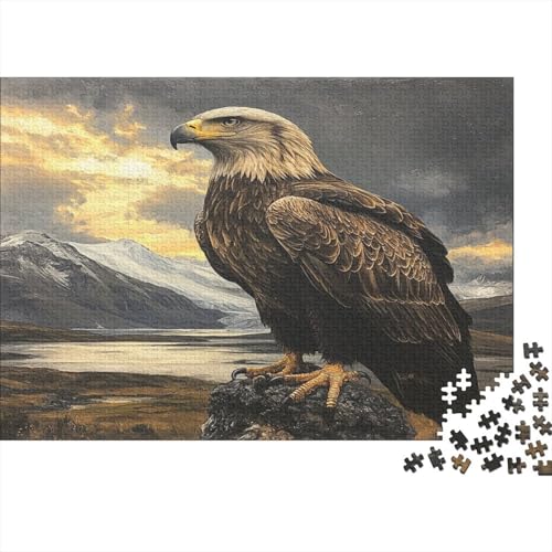 Adler 300 Teile Puzzle Spielzeug Geschenk Kinder Lernspiel Für Erwachsene Und Kinder Impossible Puzzle 300pcs (40x28cm) von DVAPAHEVK