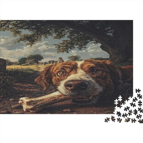 BAdler Dogs 300 Teile Puzzle Spielzeug Geschenk Kinder Lernspiel Für Erwachsene Und Kinder Impossible Puzzle 300pcs (40x28cm) von DVAPAHEVK