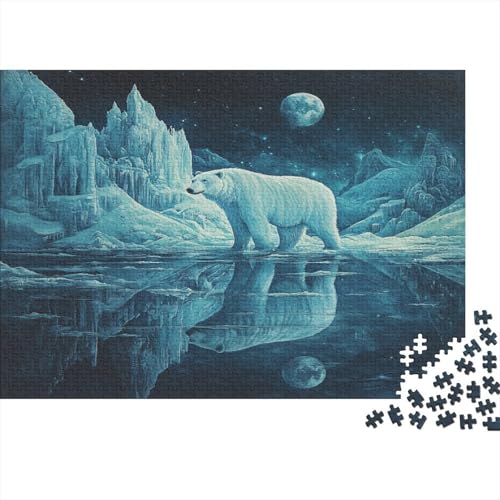 Bär 300 Teile Puzzle Puzzle Für Erwachsene Kinder Lernspiel Für Erwachsenen Ab 14 Jahren Impossible Puzzle 300pcs (40x28cm) von DVAPAHEVK