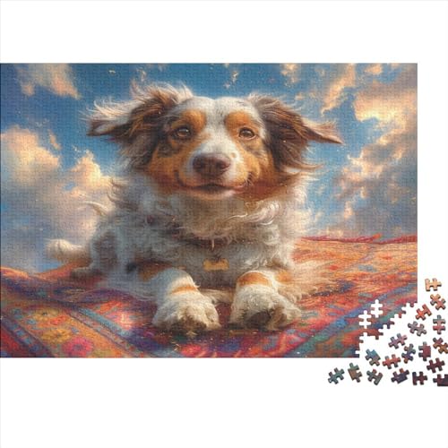 Bernese Mountain Hund 300 Teile Puzzle Premium Quality Puzzle Geschicklichkeitsspiel Familienspaß Impossible Puzzle 300pcs (40x28cm) von DVAPAHEVK