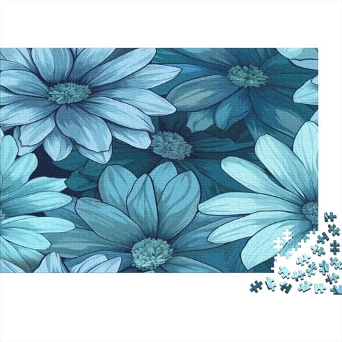 Chrysantheme 300 Teile Puzzle Puzzle-Geschenk Geschicklichkeitsspiel Familienspaß 100% Recycelten Kartons 300pcs (40x28cm) von DVAPAHEVK