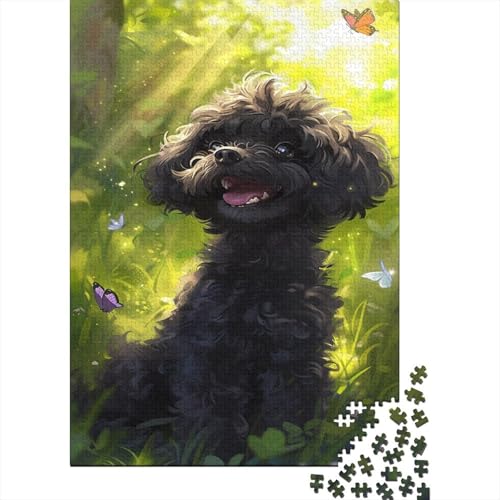 Cockapoo 1000 Teile Puzzle Puzzle Für Erwachsene Kinder Lernspiel Für Erwachsene Und Kinder 100% Recycelten Kartons 1000pcs (75x50cm) von DVAPAHEVK